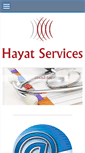 Mobile Screenshot of hayat-services.com